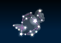 Cheep Cheeps' constellation in the game Mario Party 9.