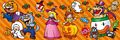 Halloween 2021 artwork (cameo as a print on Princess Daisy's dress)