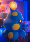 An Octoomba, as seen in The Super Mario Galaxy Movie