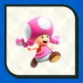 Image shown with the "Toadette" option in an opinion poll on the playable characters of Super Mario Bros. Wonder
