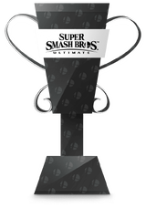 Super Smash Bros. Ultimate trophy from the Trophy Creator application
