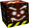 Model of the Tox Box enemy from Super Mario 64.