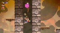 The third 10-flower coin in Hot-Hot Hot! in Super Mario Bros. Wonder