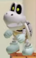 A Dry Bones as it appears in the Super Mario 3D World style of Super Mario Maker 2.