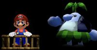 A cutscene in Super Mario Sunshine