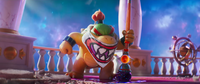 Bowser Jr. wielding his Magic brush in The Super Mario Galaxy Movie