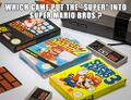 Image macro from the official NintendoAUNZ social media accounts, showing the three Super Mario Bros. games for the NES