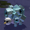 An Ice Ankiron in Wario World