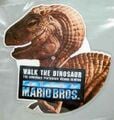 "Walk the Dinosaur" vinyl sleeve