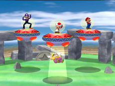 Ending for Beam Team in Mario Party 5