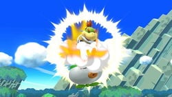 Bowser Jr.'s Abandon Ship in Super Smash Bros. for Wii U.