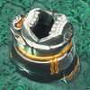A VoidCo Spike-Ball Spitter from Donkey Kong Bananza