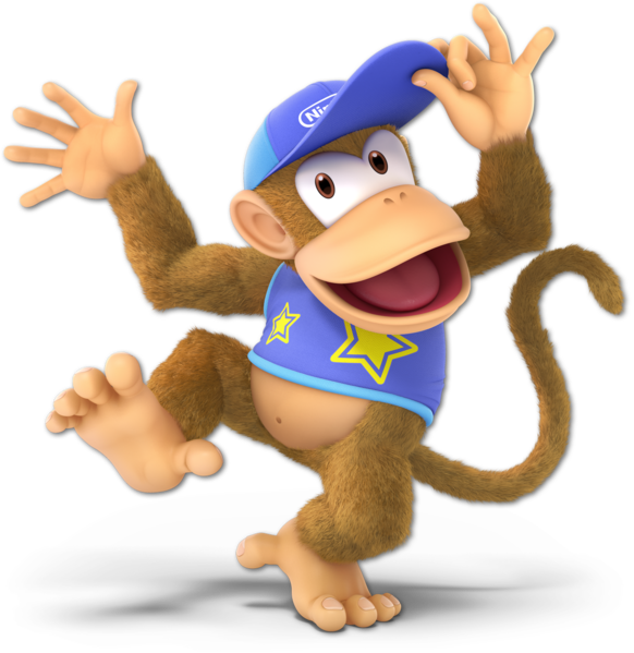File:Diddy Kong Blue SSBU.png