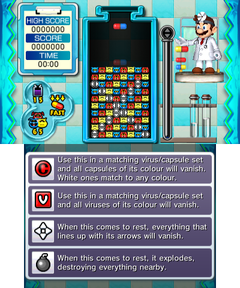 Advanced Stage 14 of Miracle Cure Laboratory in Dr. Mario: Miracle Cure