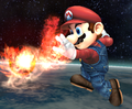 Mario's Fireball in Super Smash Bros. Brawl