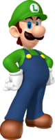 Artwork of Luigi for Mario Party DS