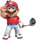 Artwork of Mario in Mario Golf: Super Rush