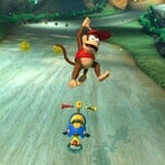 Diddy Kong performing a Jump Boost.