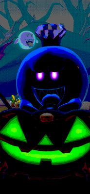 Close-up of King Boo (Luigi's Mansion)