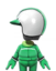 The Green Mii Racing Suit from Mario Kart Tour