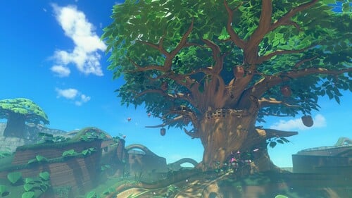 Acorn Heights in Mario Kart World