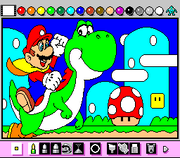 Gallery:Mario Paint - Super Mario Wiki, the Mario encyclopedia