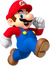 Artwork of Mario walking