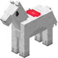 White Horse (Super Mario Mash-up, saddled)