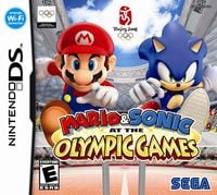 Mario & Sonic at the Olympic Games Nintendo DS Box Art