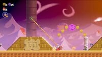 The third 10-flower coin in The Desert Mystery in Super Mario Bros. Wonder