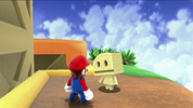 Mario interacting with a Whittle