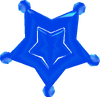 Rendered model of a Pull Star in Super Mario Galaxy.