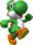 Artwork of Yoshi for Mario Party 6 (reused for Mario Party 7 and Mario & Sonic at the Olympic Games)