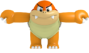 A render of Boom Boom, from Super Mario 3D World