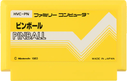 Family Computer cartridge for Pinball