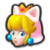Cat Peach's icon from Mario Kart 8
