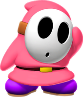 Pink Shy Guy from Mario Kart Tour