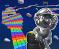 The course icon of the Trick variant with Metal Mario