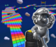 SNES Rainbow Road T from Mario Kart Tour