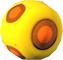 The SKinoko_YellowBrown tires from Mario Kart Tour