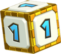 Artwork of a Custom Dice Block in Mario Party Superstars