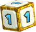 Artwork of a Custom Dice Block in Mario Party Superstars