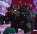 Darkmess Bowser during battle