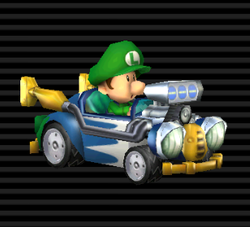 Baby Luigi's Mini Beast from Mario Kart Wii