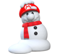 Mario snowman
