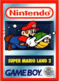 One of the Nintendo Collector Cards