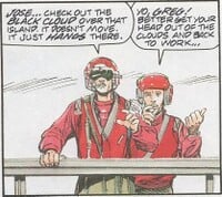 Jose in the Game Boy comic issue Team Play