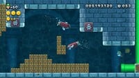 Luigi sighting in Larry's Trigger-Happy Castle from New Super Luigi U