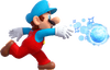 Artwork of Ice Mario in New Super Mario Bros. U Deluxe