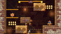 Thumbnail of Stoneslide Tower Climb in New Super Mario Bros. U